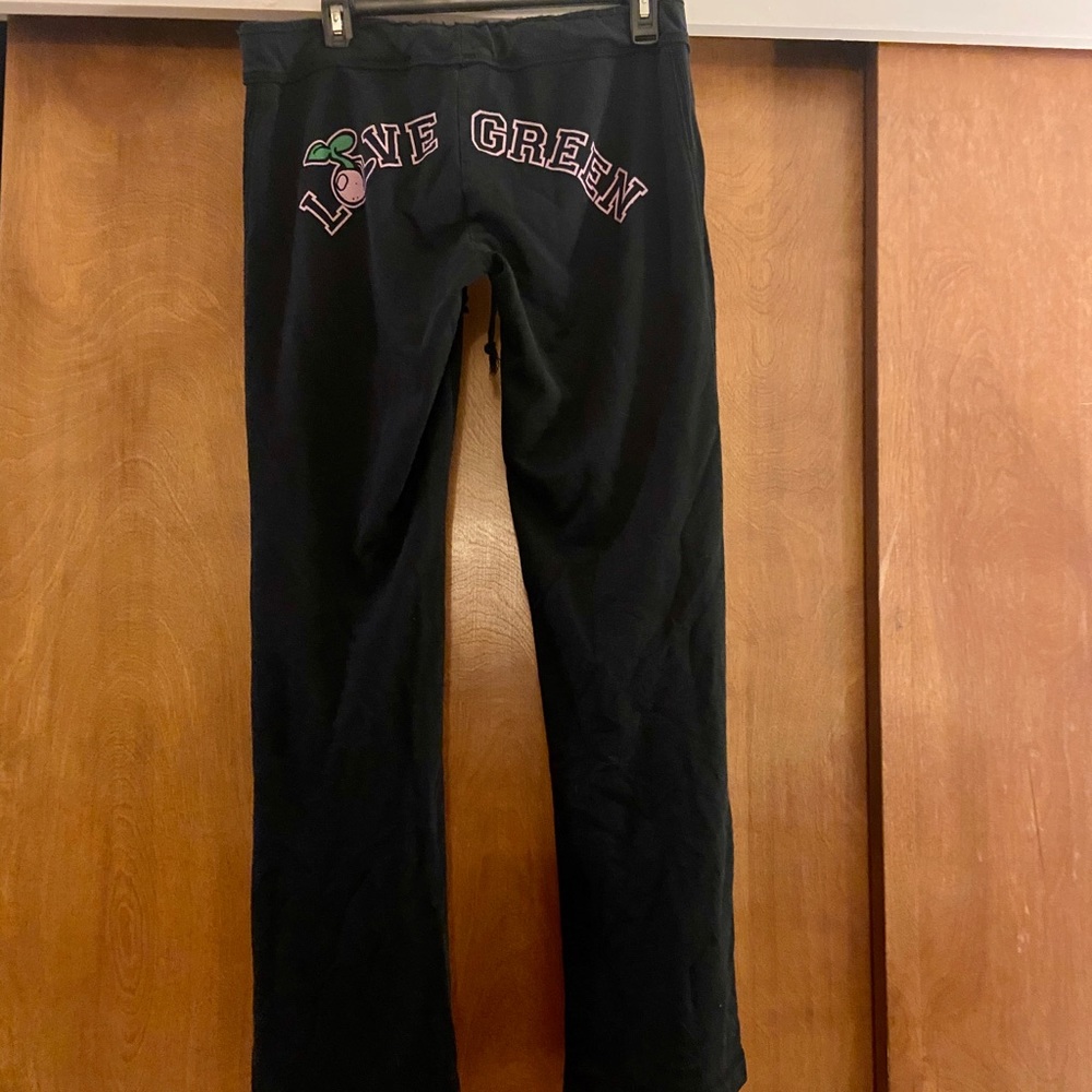 seedleSs Love Green Drawstring Sweatpants